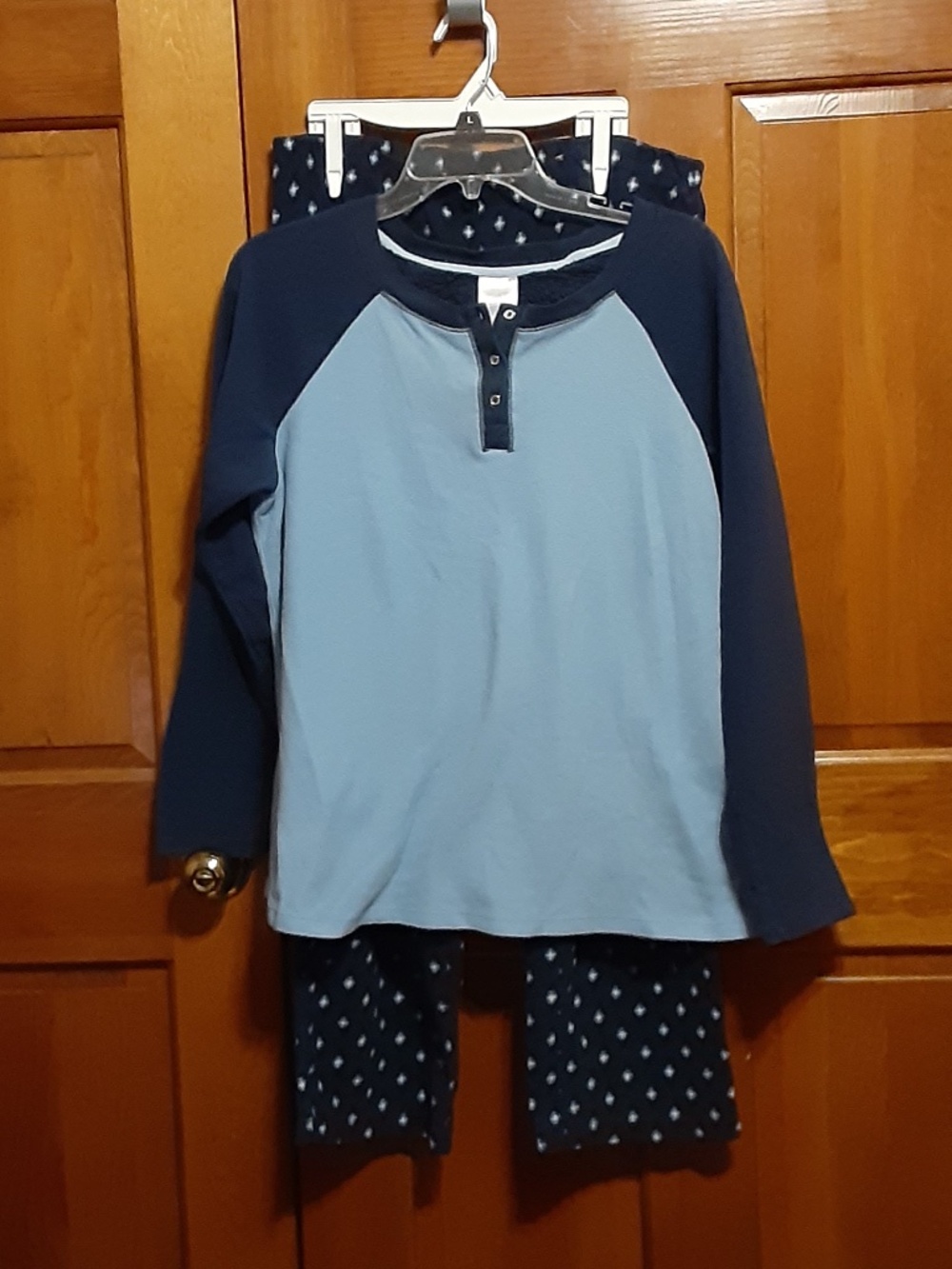 Secret Treasures Blue Fleece Sleepwear